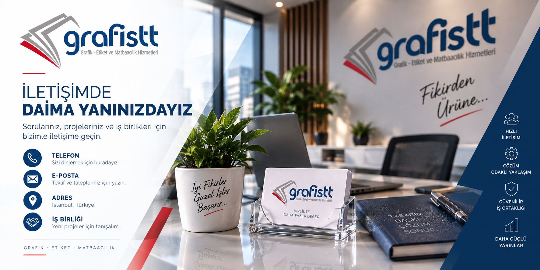 Grafistt iletişim ve iş birliği